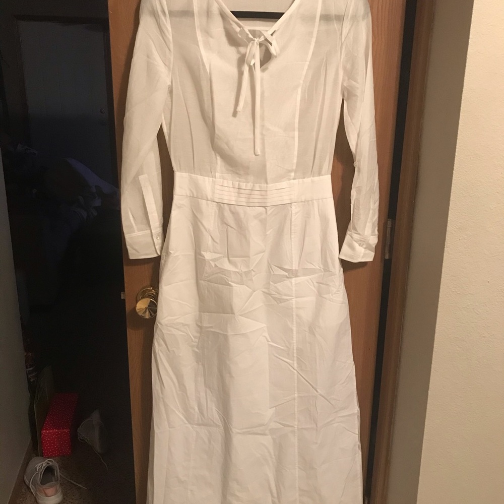 White dress